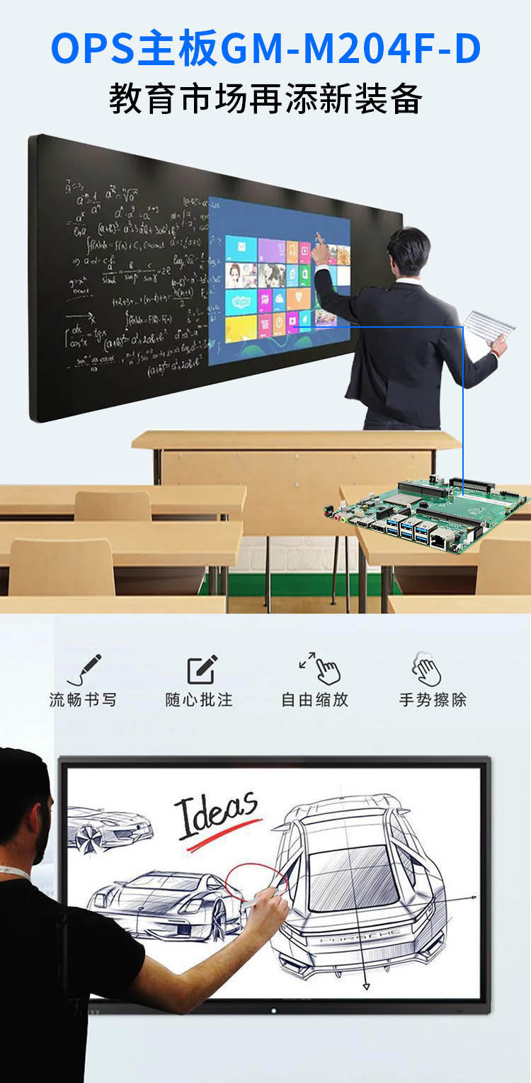 【高能計算機新品發(fā)布】飛騰D2000國產(chǎn)OPS主板，讓教育設備智慧融合！(圖1)