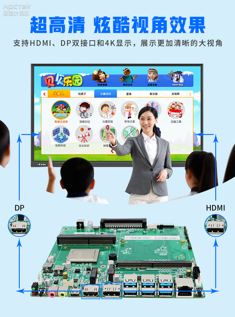 【高能計算機新品發(fā)布】飛騰D2000國產(chǎn)OPS主板，讓教育設備智慧融合！(圖5)